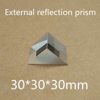 K9 right angle external reflection coating prism 30*30*30mm