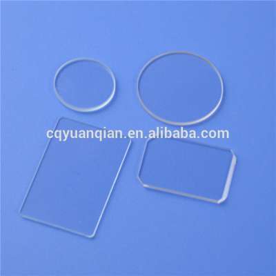 custom made optical wafer BK7, B270, Quartz, fused silica